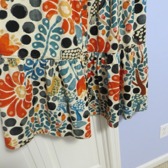 FARM Rio Cream Maxi Dress with Red, Blue & Black Floral Print - Picture 13 of 14